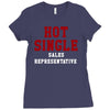 hot single sales Ladies Fitted T-Shirt