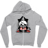 pirate panda Zipper Hoodie