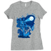 night sky projector Ladies Fitted T-Shirt