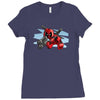 lego deadpool Ladies Fitted T-Shirt