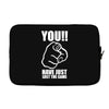 you have just lost the game  funny computer internet humour Laptop sleeve