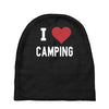 i love camping! Baby Beanies