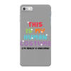 This Is My Human Costume I'm Really A Unicorn iPhone 7 Case
