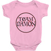 team damon salvatore Baby Onesie