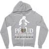 Proud Autism Dad - Autism Awareness Day Zipper Hoodie