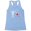 blackbeard's flag pirate edward teach Racerback Tank
