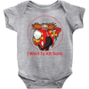 I Want To Kill Sonic Baby Bodysuit