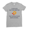 i survived another meeting rectangle Ladies Fitted T-Shirt