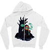 nuit bleue Zipper Hoodie