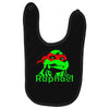 turtles  splinter ninja serie funny Baby Bibs
