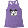 panda pixel Racerback Tank