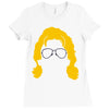 ric flair silhouette Ladies Fitted T-Shirt