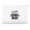 happy father day greeting Accessory Pouches