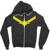 captain marvel Zipper Hoodie