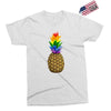 rainbow pineaplle Exclusive T-shirt