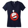 regular ghost Women's V-Neck T-Shirt