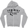 feminist queen Zipper Hoodie