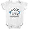 daddy shark doo doo doo Baby Bodysuit