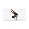 deathstroke marron License Plate