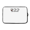 need caffeine Laptop sleeve