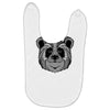 panda zentagle Baby Bibs