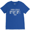 i wish i could ctrl alt del you V-Neck Tee