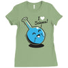 i heart science Ladies Fitted T-Shirt