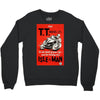 vintage tt race poster, ideal gift or birthday present Crewneck Sweatshirt