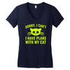 sorry i cant Women's V-Neck T-Shirt