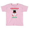 christmas baking team crew snowman Toddler T-shirt