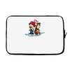 mario and kong Laptop sleeve