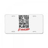 my favorite player License Plate