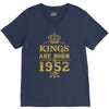 kings are born in 1952 V-Neck Tee