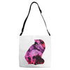 celestial cat Adjustable Strap Totes