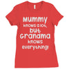 grandmas nannys Ladies Fitted T-Shirt