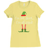 i'm not short i'm elf sized Ladies Fitted T-Shirt