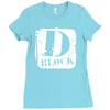 d block Ladies Fitted T-Shirt