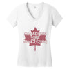 canadians are amehzing Women's V-Neck T-Shirt