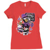 music characters Ladies Fitted T-Shirt