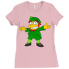 happy saint patrick day simpson Ladies Fitted T-Shirt
