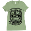 Things Better 1957 Age Approach Magnificent Ladies Fitted T-Shirt