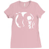 the crow die krahe horror Ladies Fitted T-Shirt
