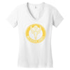 buckfast abbey devon tonic wine 'bucky' Women's V-Neck T-Shirt