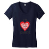IM LOVE GAMES Women's V-Neck T-Shirt