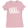 peek a boo, i see you Ladies Fitted T-Shirt