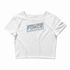 the force is strong with this one Crop Top