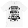Super Cool Stepdad Of A Freaking Awesome Grandson T-Shirt