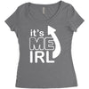 me irl Women's Triblend Scoop T-shirt
