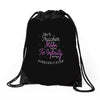 I Love My Trucker To The Moon And Back To Infinity And Beyond Forever Drawstring Bags