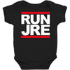 joe rogan run jre Baby Bodysuit